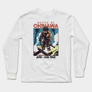 Battle of Okinawa - WW2 Japanese War Long Sleeve T-Shirt